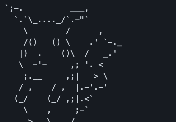 ascii pikachu